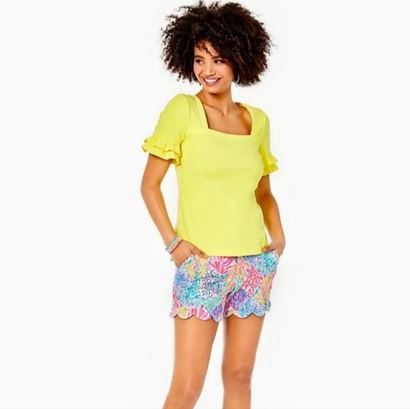 Lilly Pulitzer Fitz Top - Picture 3 of 4